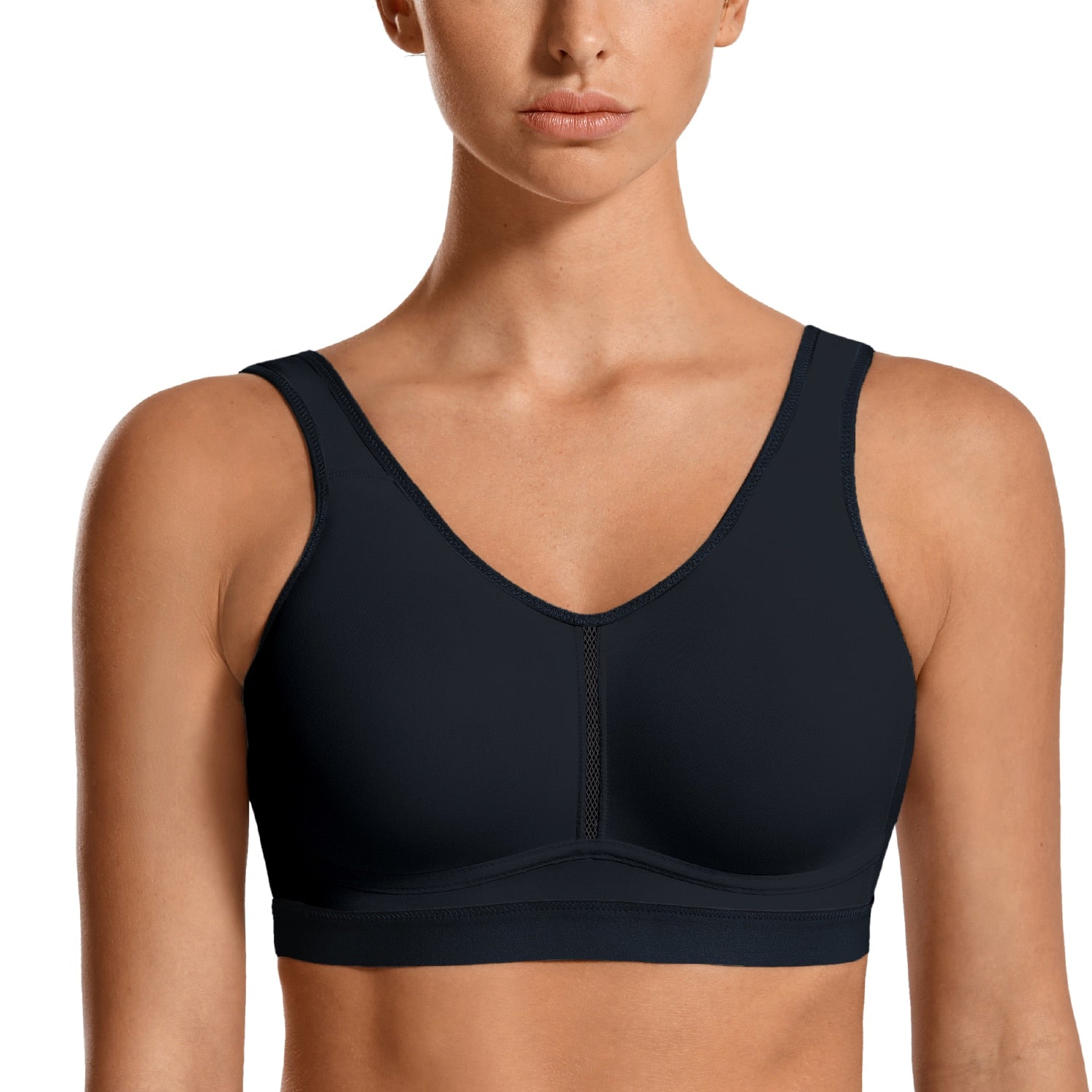 Plus size lightweight wireless medium impact non-padded sports bra (Si –  SSHK Shop by SS Online Trading Limited