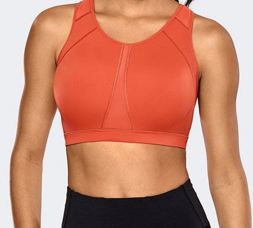 SS Online Trading - SSHK Shop - Plus size high impact padded full coverage wireless sports bra