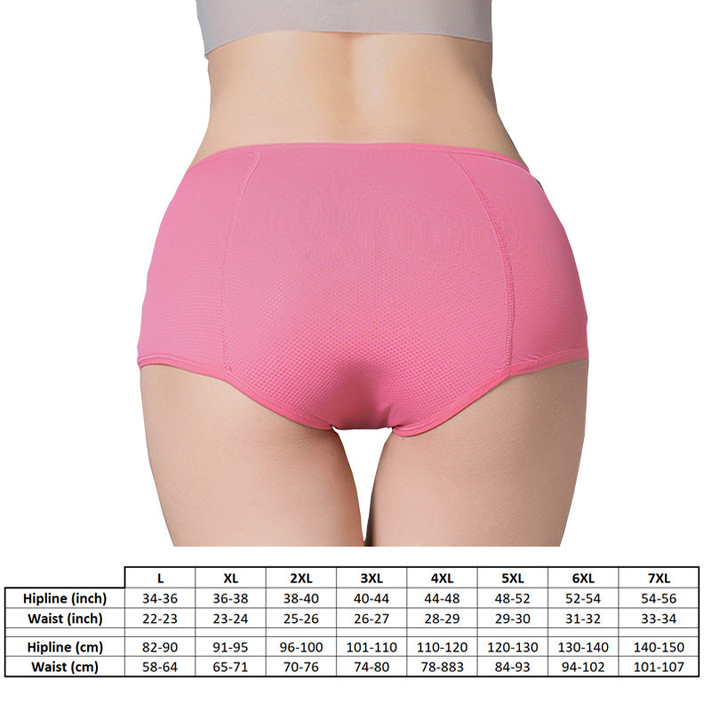 SS Online Trading - Plus Size Online Shop - Panties - Leakproof Breathable Antibacterial Menstrual Sanitary Period Underwear