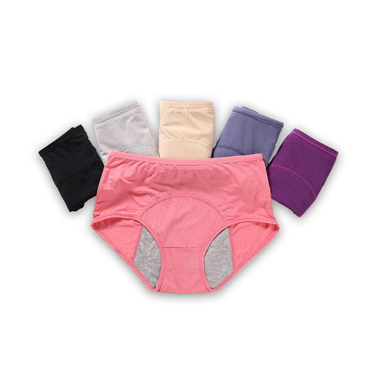 SS Online Trading - Plus Size Shop - Panties - Leakproof Breathable Antibacterial Menstrual Sanitary Period Underwear