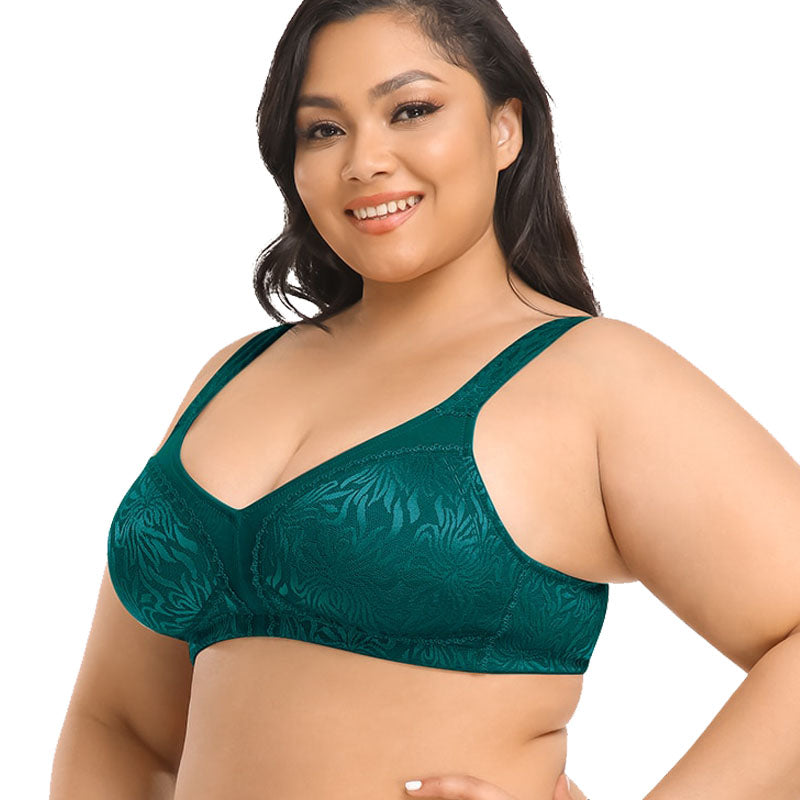 klsucess CHECKERED PLUS SIZE FULL CUP BRA/Size 36-42 Full Cup Bra