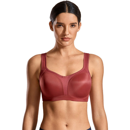 Plus size high impact contoured underwired sports bra (size 32-40, C-F)