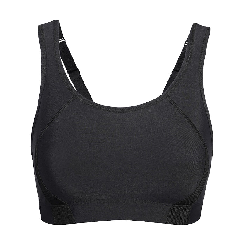 Plus size high impact quick dry lightly padded racerback wireless