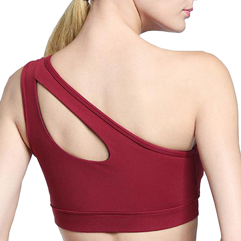 One Side Shoulder Strap Sports Bra S Xl – Sshk Shop By Ss Online