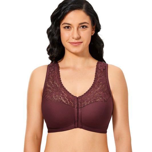 Plus size front closure underwired bra (Size 34C-44G) – SSHK Shop by SS  Online Trading Limited