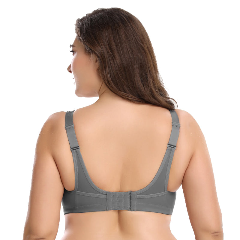 SS Online Trading - SSHK Shop - Plus size full cup non-padded wireless sports bra